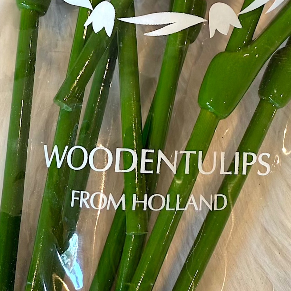 🌷Wood Tulip Bouquet from Holland! - Total 9 (NIB) - Picture 7 of 12
